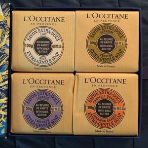 L’Occitane 4 Soap Gift Set
